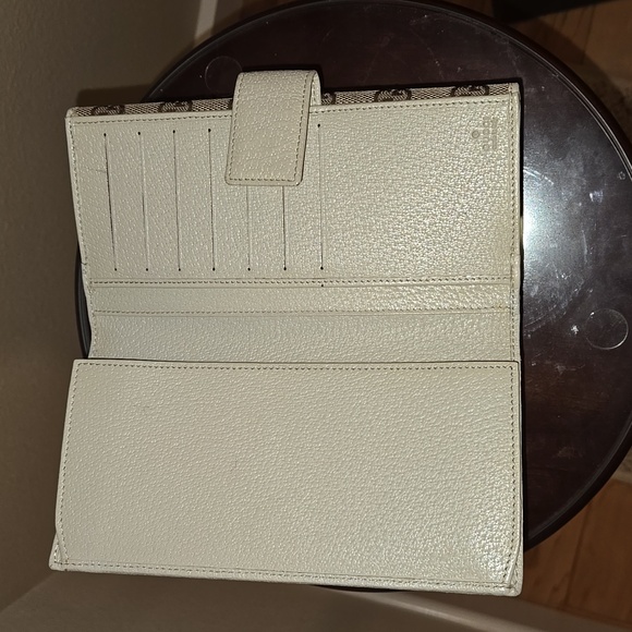 Gucci Monogram Canvas and Leather Long Wallet EUC - Picture 6 of 10